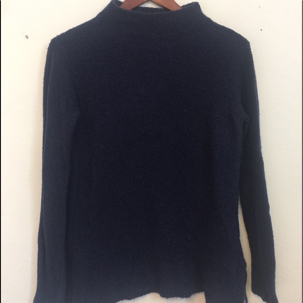 Mock neck navy sweater from old navy